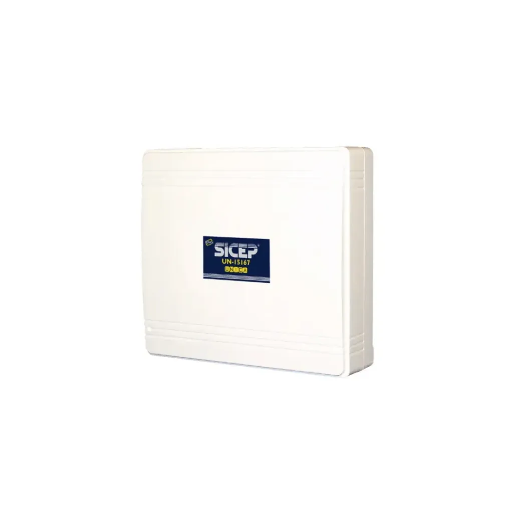 UN-15167L.VP CENTRALE DI ALLARME A 8 ZONE (ESPANDIBILE A 104) + 55 RADIO BITECH