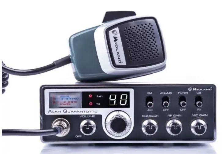 Midland Alan48 RICETRASMETTITORE IN BANDA 27 Mhz CON 40 CANALI