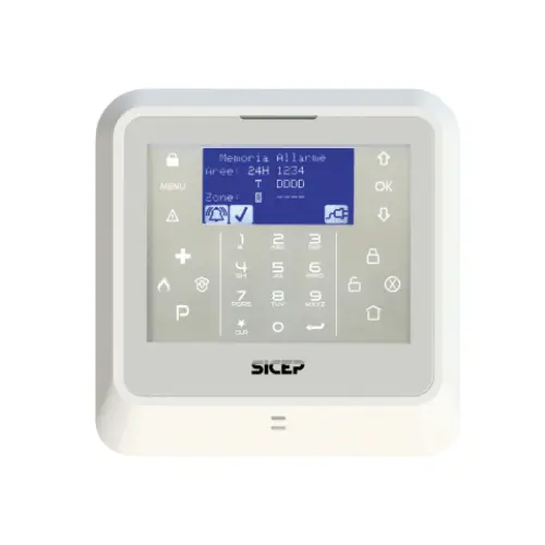 SICEP BT-SKB/WH FILARE   TASTIERA DA INTERNO FORI POZZETTO 503